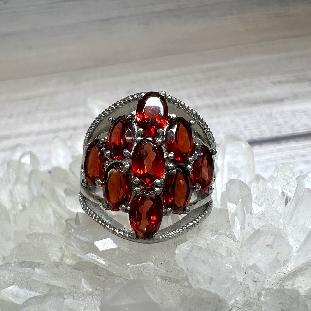 Mozambique Garnet Ring (242)